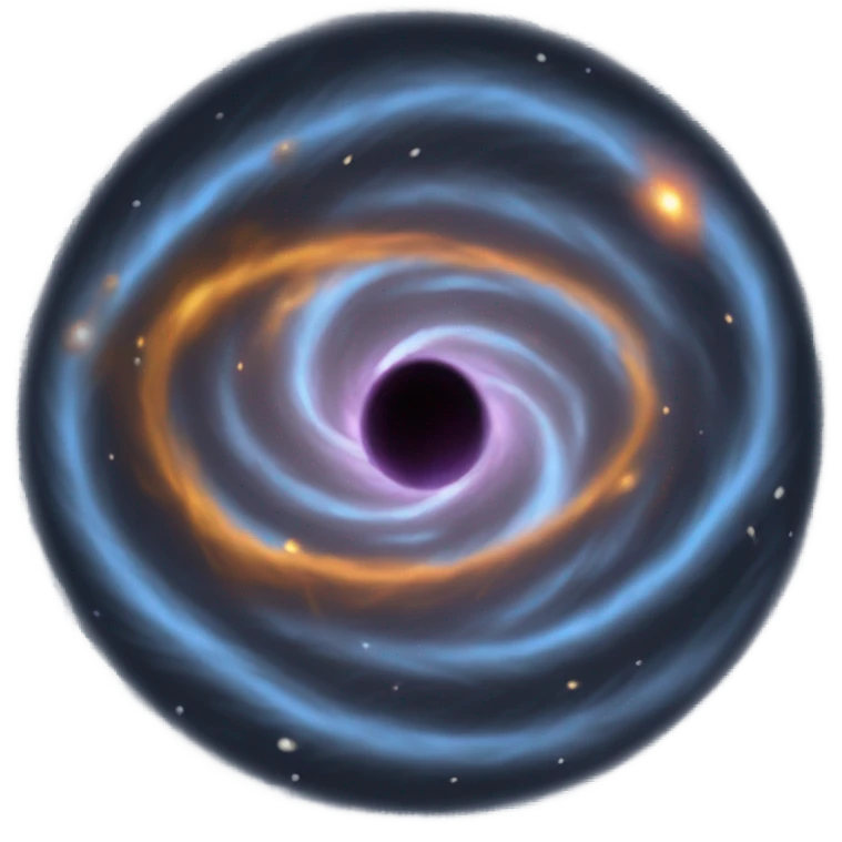 Black hole emoji