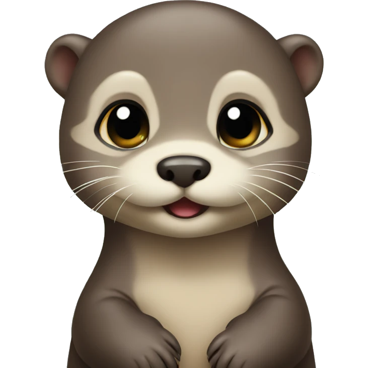 Baby otter emoji