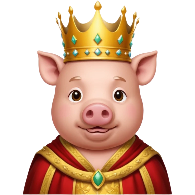 PIG KING emoji