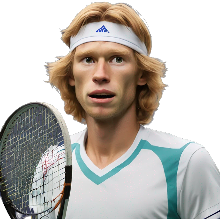 Andrey Rublev tennis player emoji