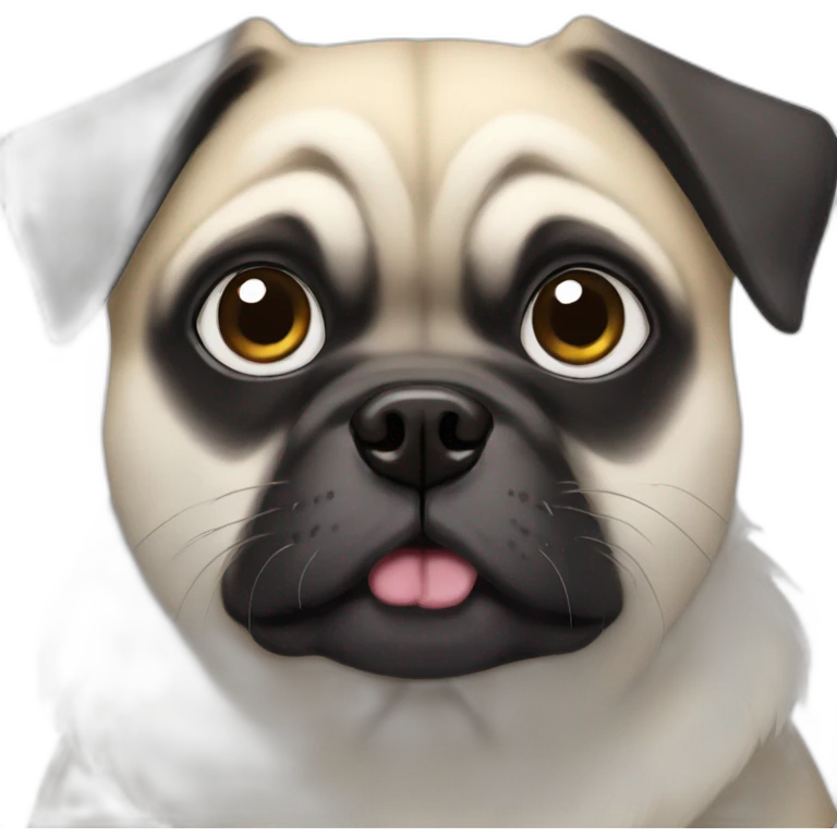 Pug husky emoji
