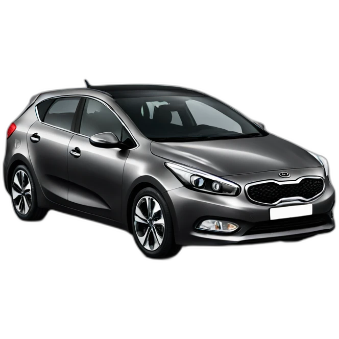 Black kia ceed 2013 emoji