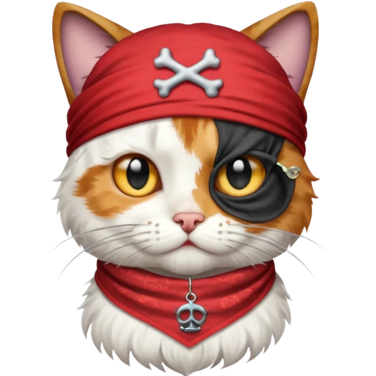 pirate cat emoji