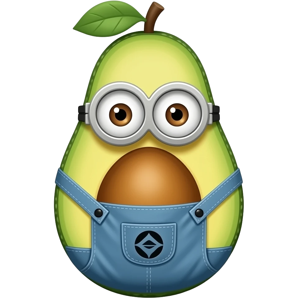 abacate boca Minions emoji