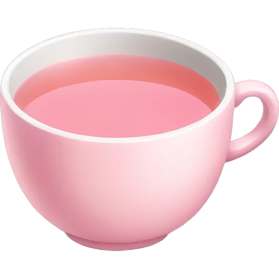 Powder Pink Tea emoji