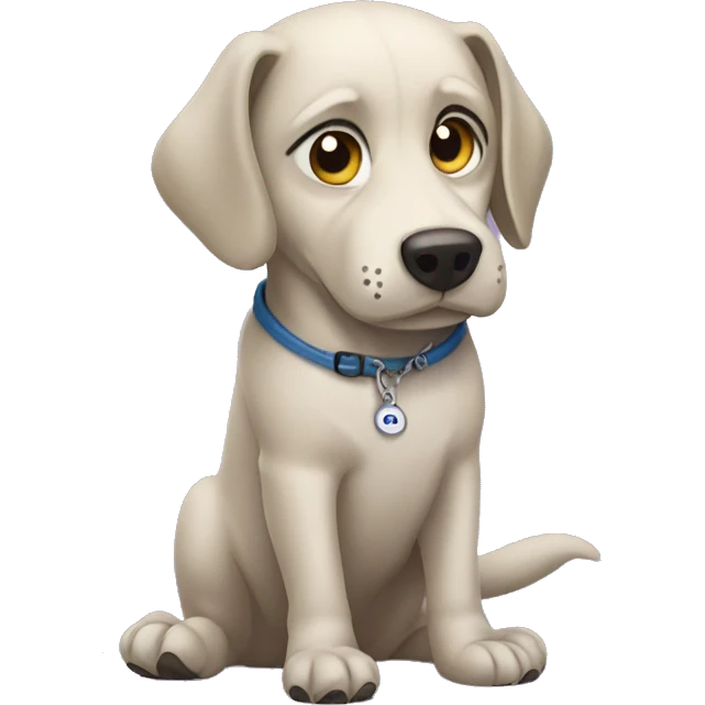 dog with crocs emoji