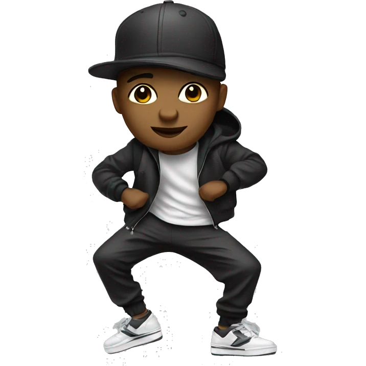 hip hop dancer  emoji
