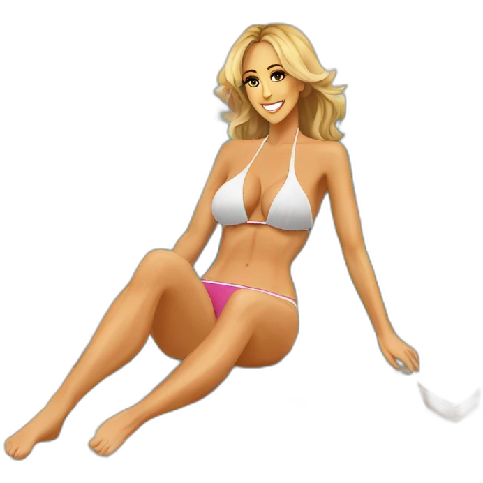 Brandi love tanning at the beach emoji