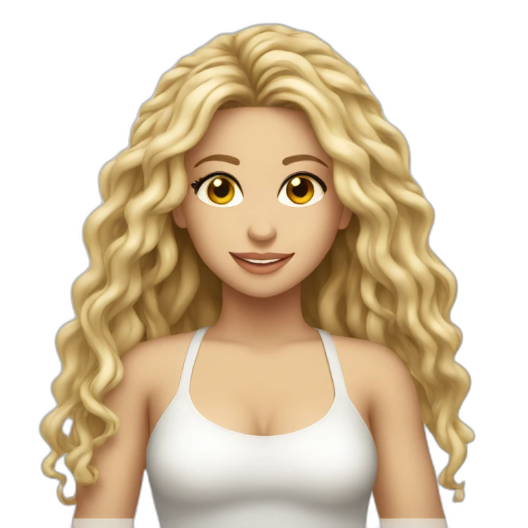 Shakira La cantante y compositora emoji