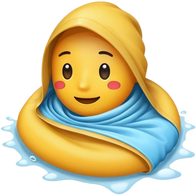 Waterproof layer fabric emoji