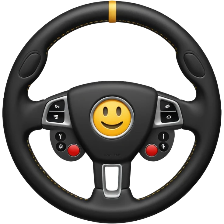 Steering wheel emoji