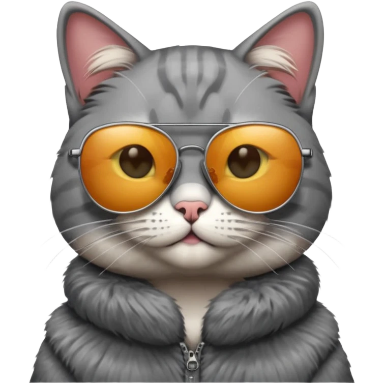 Cat wearing sunglasses emoji