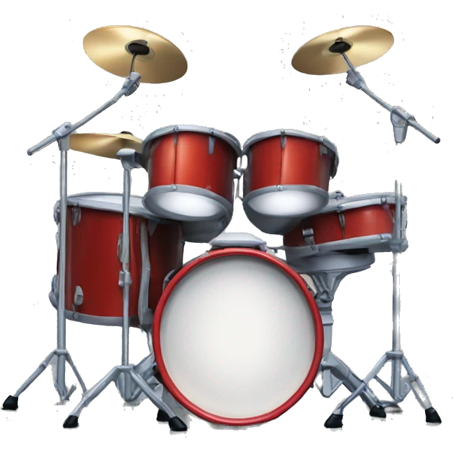 Simmons electric drum kit 80s emoji