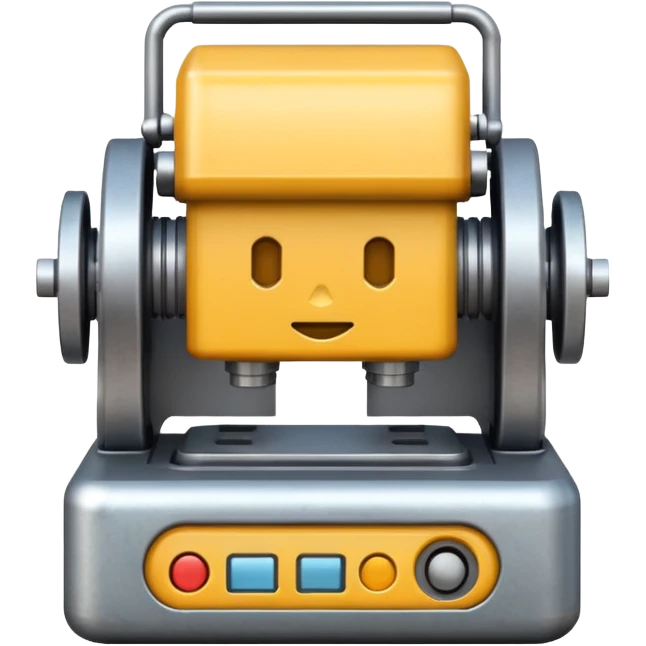 machine at the factory emoji