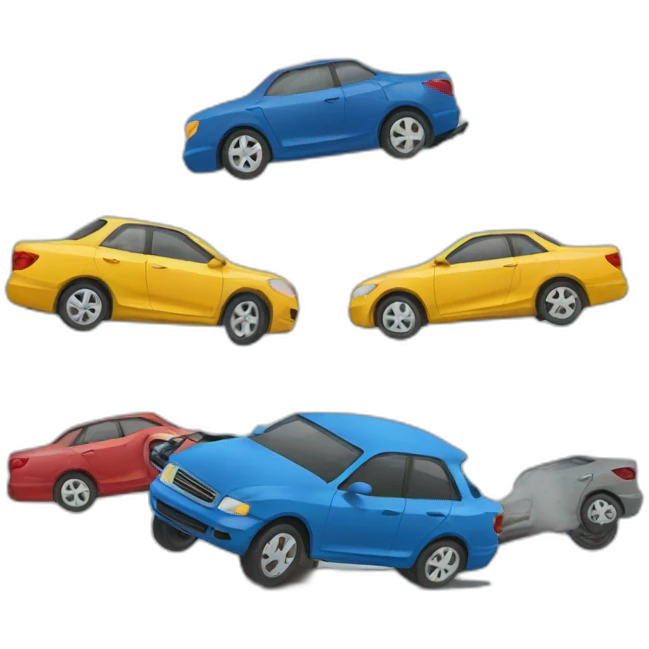 car accident emoji