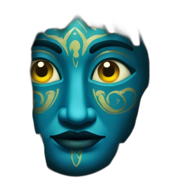 Kali god on a tree emoji