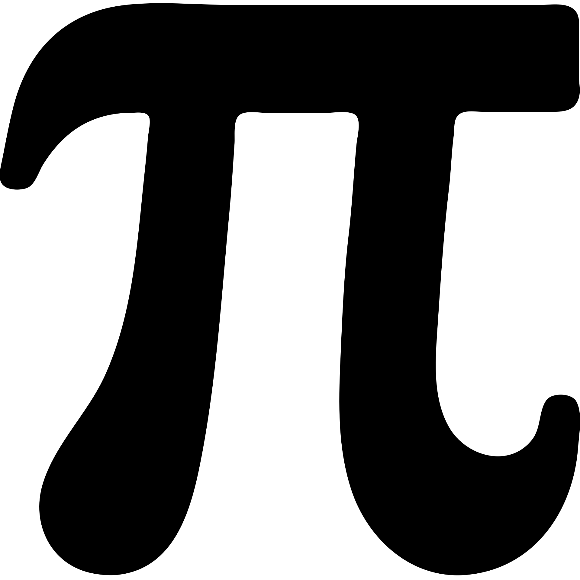 Probability symbol in a solid filled icon emoji