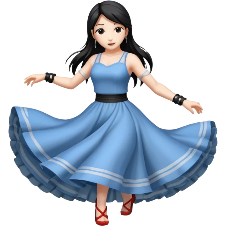 Final fantasy 7 Tifa dance  emoji