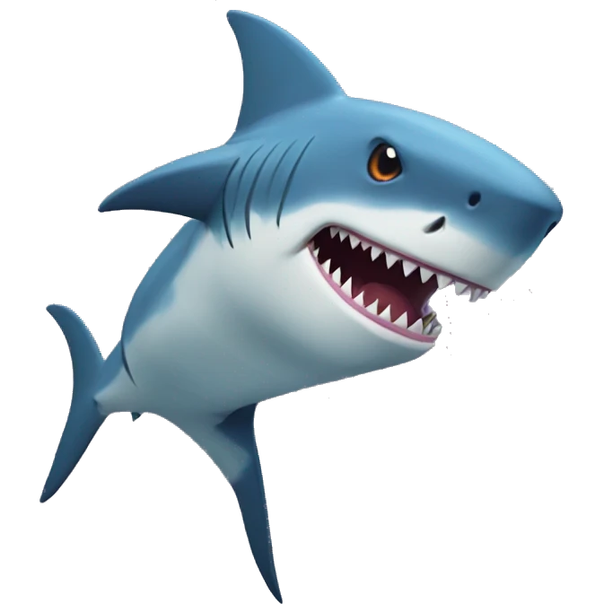 DIABLE requin emoji