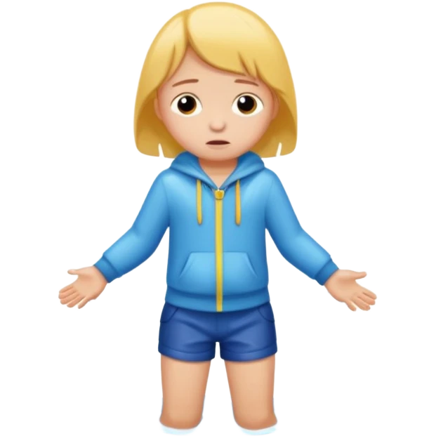 child falls in fountain its sad emoji