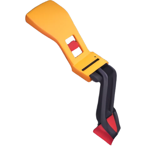 A simple 2D emoji-style illustration of a right foot pressing down on a car gas pedal. The pedal is labeled with “GO” and motion lines show acceleration. Bright, clean cartoon style with clear shapes and bold colors. emoji