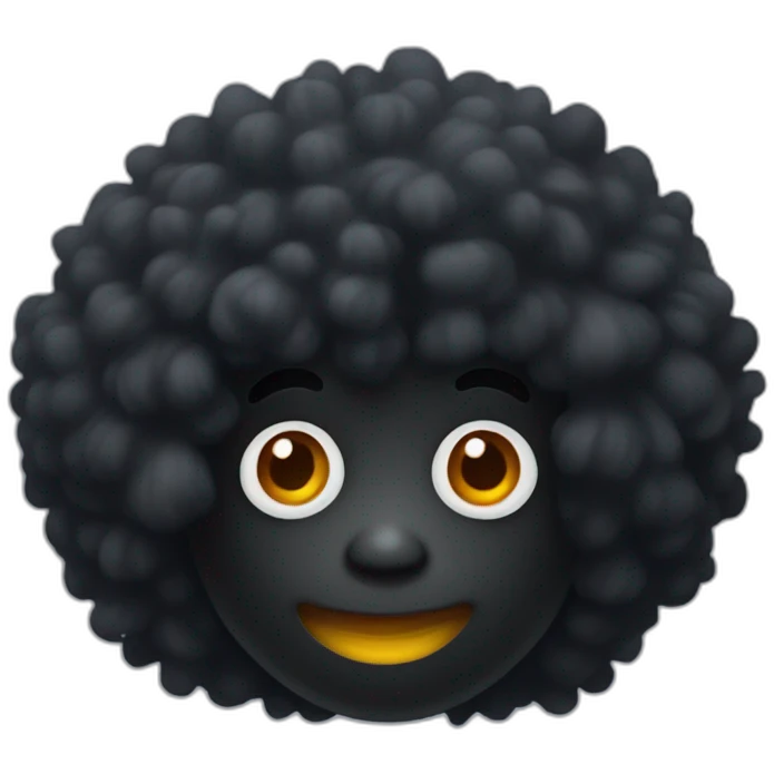 Golliwog ghost emoji