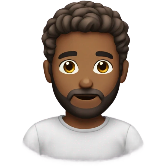 bearded boy in focus meme emoji