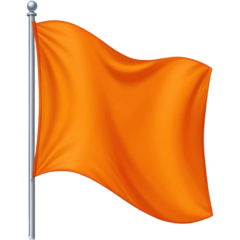 Orange flag emoji