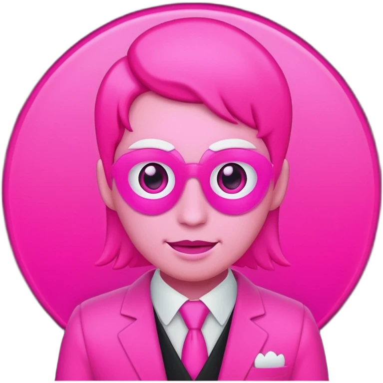 make a discord emoji role that is bright hot pink, almost neon for someone who host events emoji