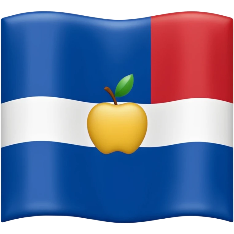 bandeira dos Açores, estilo emoji Apple, com detalhes suaves, formato quadrado, sem texto emoji
