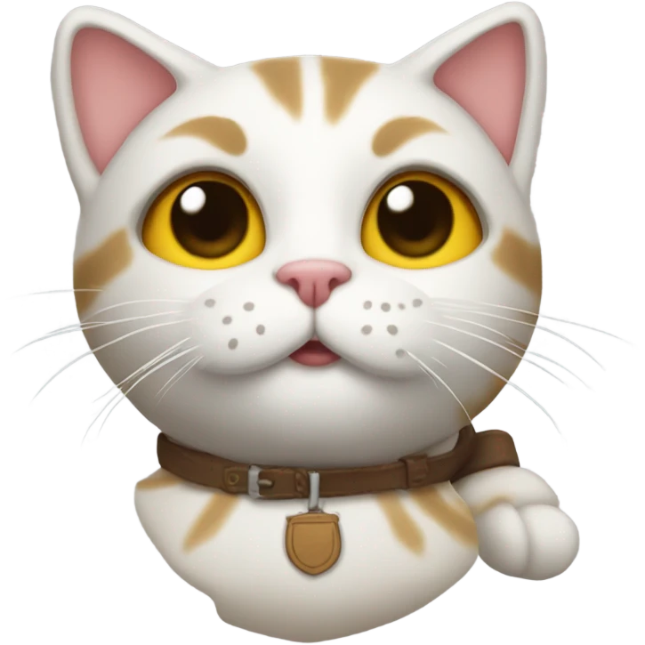 Gato con boats emoji