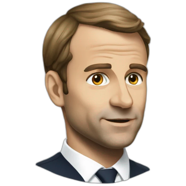 macron en slip emoji