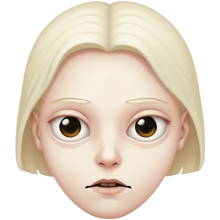 Creepy stare  emoji
