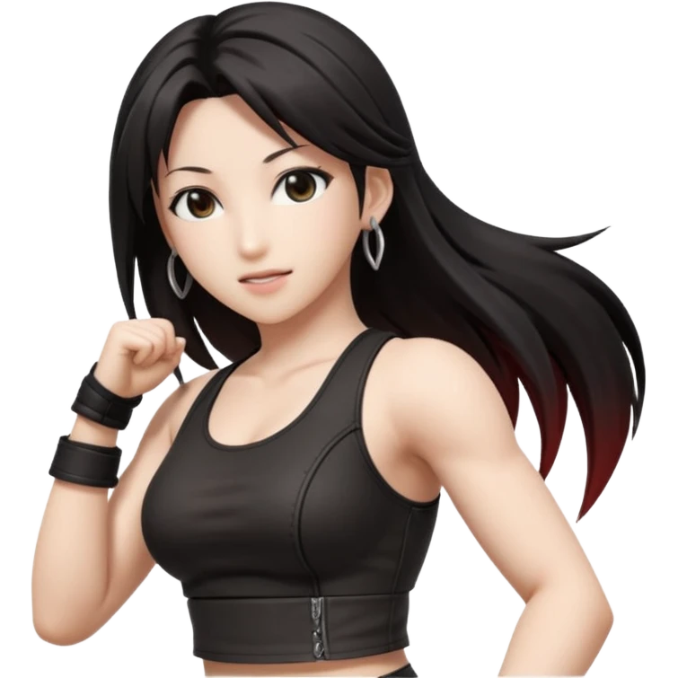 Final fantasy 7 Tifa dance  emoji