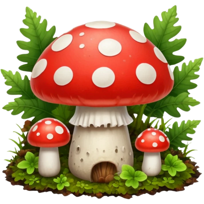 Poison mushroom emoji