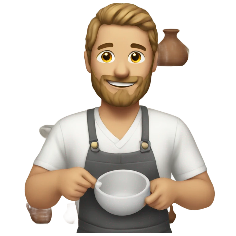 Doing ceramics  emoji