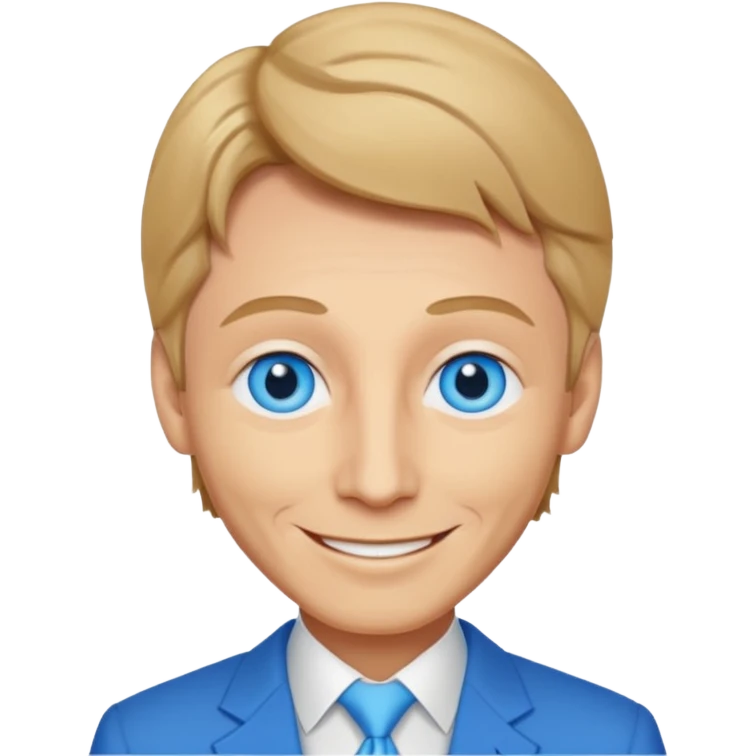 Bobby Caldwell with blue eyes emoji