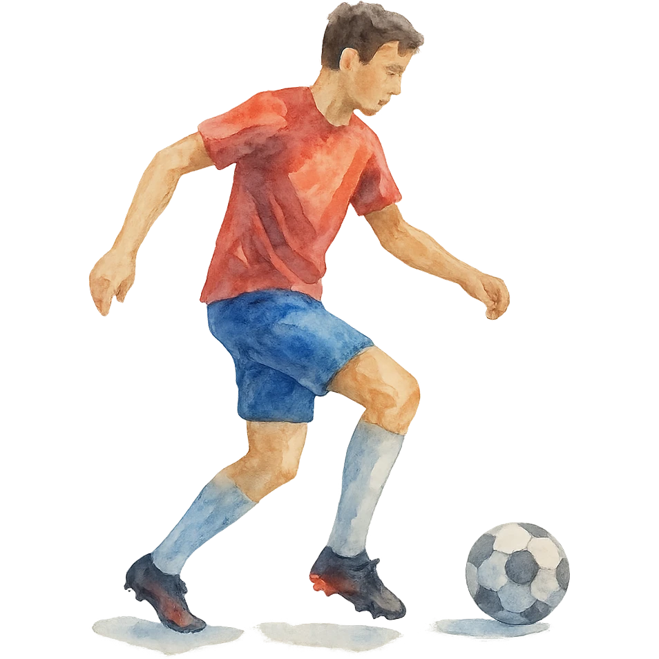 watercolor style Sport emoji