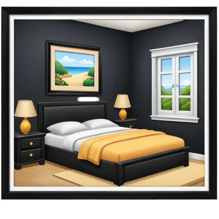 entering in bedroom emoji