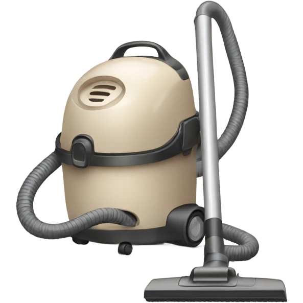 Beige vacuum cleaner  emoji