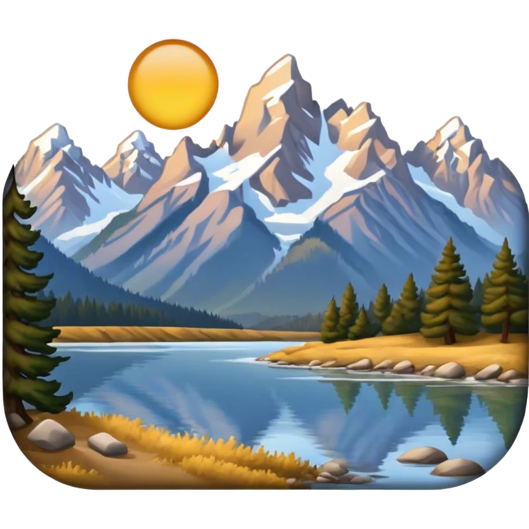 Grand Tetons  emoji