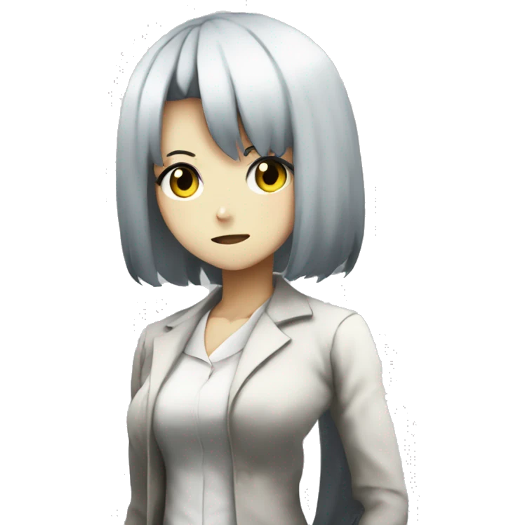 Mayuri  from steins;gate when bored. emoji