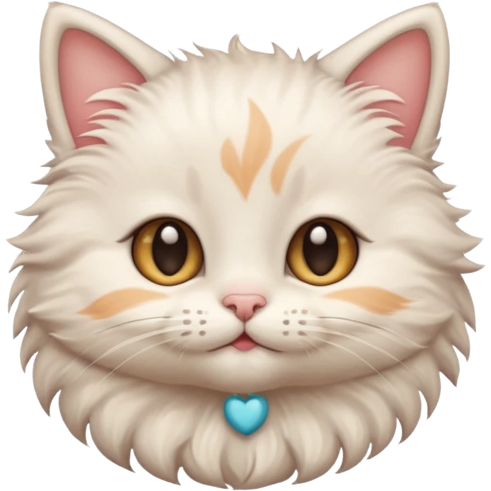 Baby cute cat that smile emoji