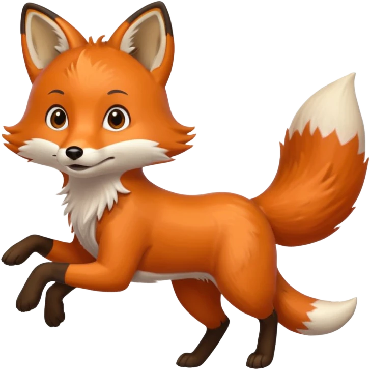 fox running emoji