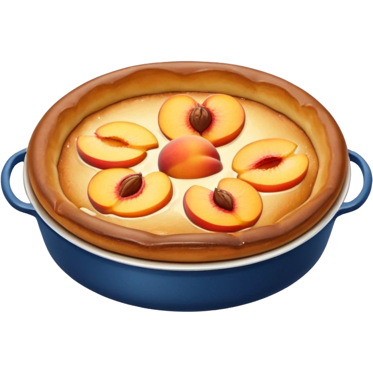 peach dutch baby emoji