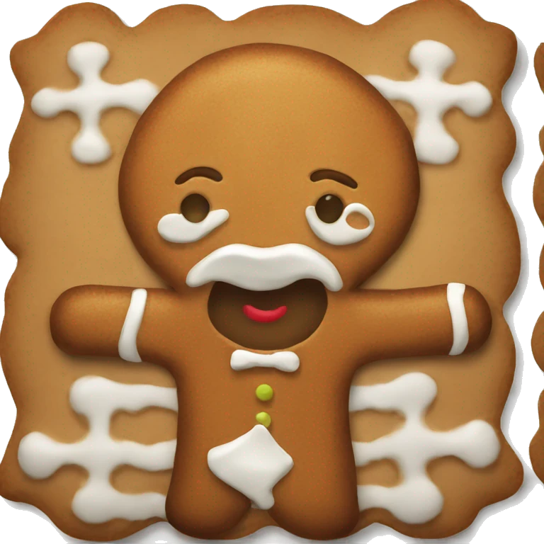 gingerbread emoji