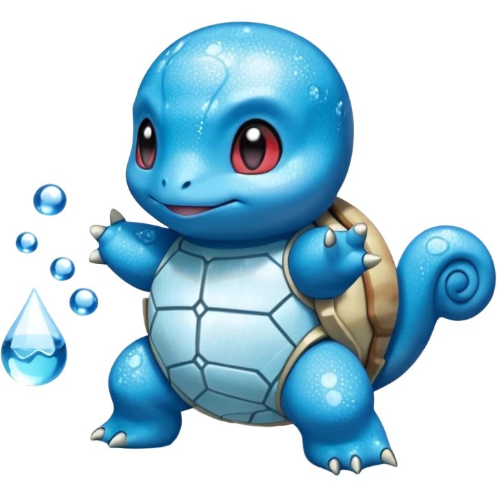 glitter pokemon squirtle emoji