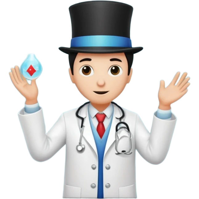 Magician Hospital. emoji