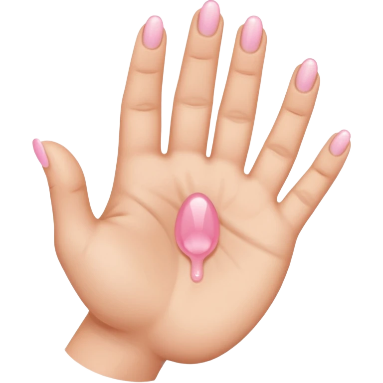 middle and ring finger inside vagina emoji