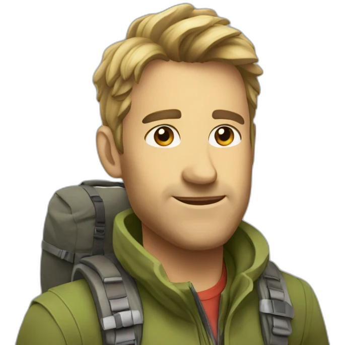Trecking emoji